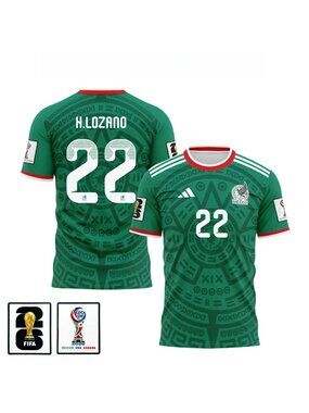 Hirving Lozano 2026 World Cup Soccer Jersey